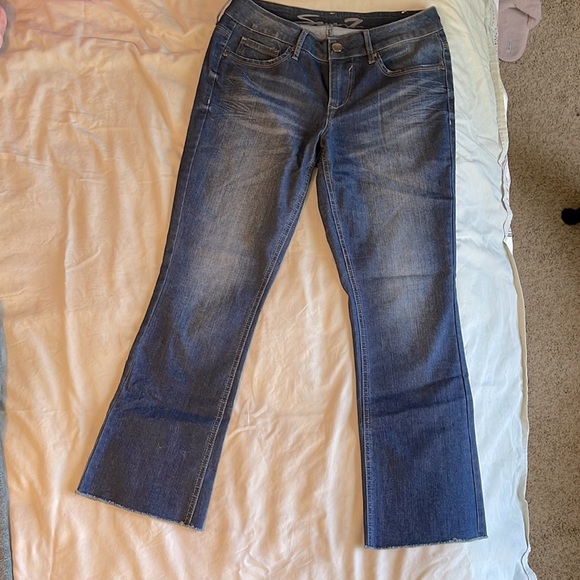 SEVEN7 Jeans Ankle Flare 6 - Picture 2 of 9
